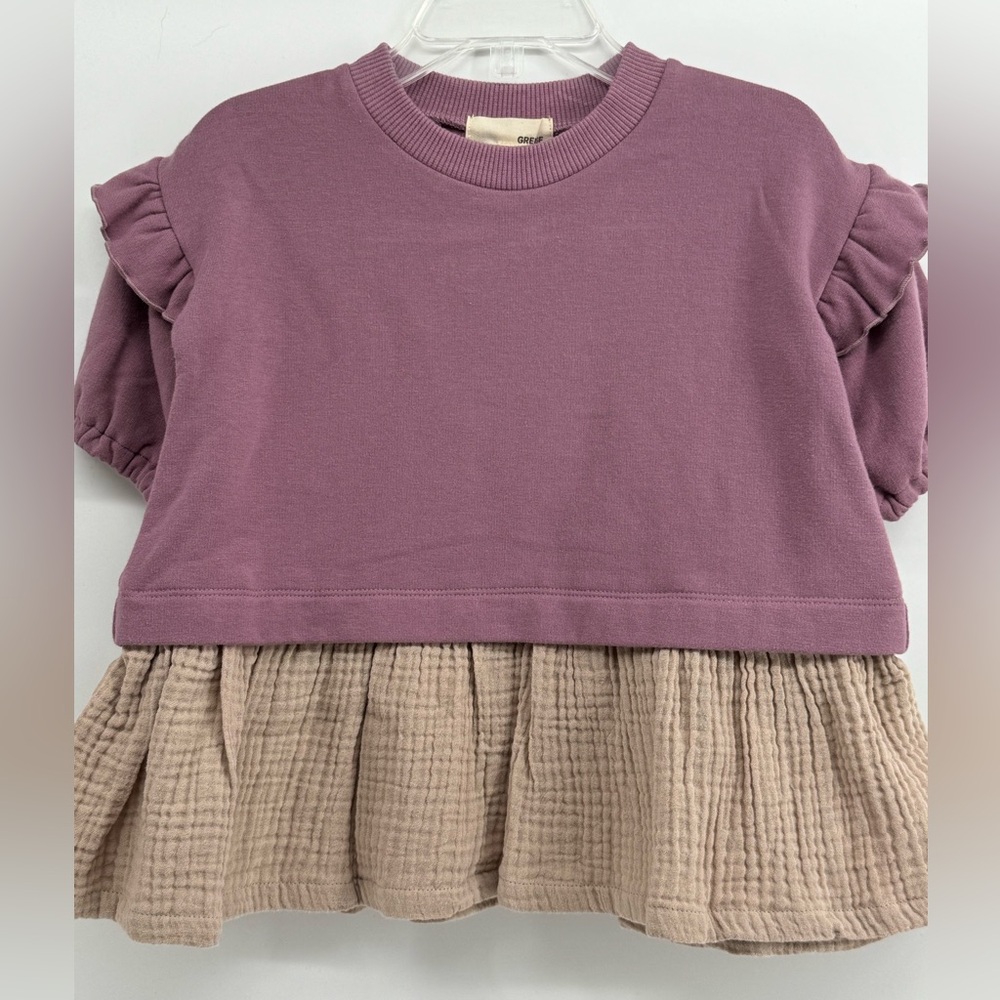 NWT Greige Tunic or Dress. 3/6 months